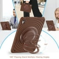 thumbnail image 4 of Dteck Case for iPad 11-inch (A16) 2025 /iPad 10th Generation 10.9 inch 2022,Heavy Duty Silicone + PC Case Shockproof Handle Grip Kickstand Cover with Shouldler Strap for iPad 10th/11th Gen,Chocolate, 4 of 9