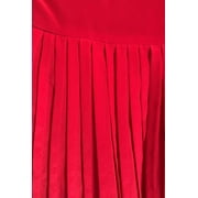 Alexis CHERRY RED Womens Theodora Silk Tie Neck Cocktail Dress, US M