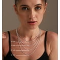 thumbnail image 3 of LeCalla 925 Sterling Silver Chain Necklace for Women, 1.5 MM Italian Snake Chain Necklace, Hypoallergenic Jewelry Gifts for Her 20" Inch, 3 of 9