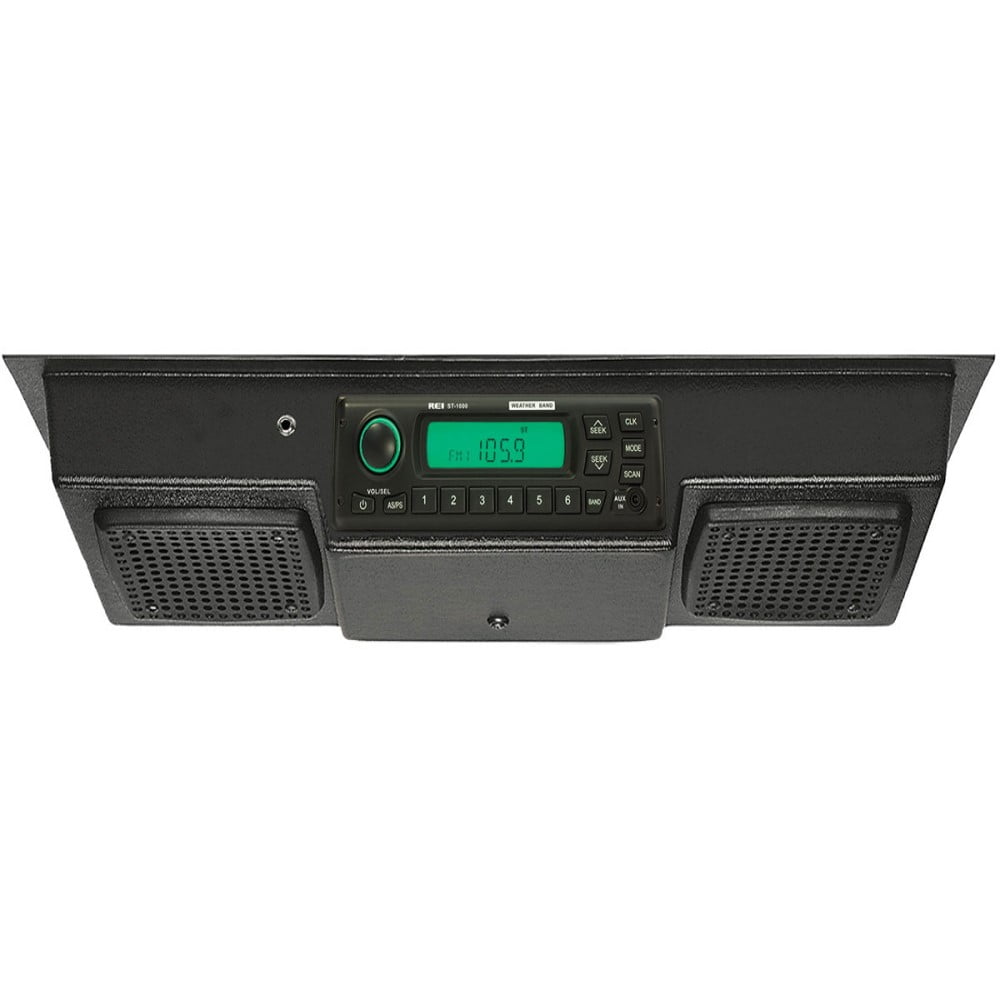 New REI RoofMounted Radio Kit with Bare Wires For Golf Carts Tractors