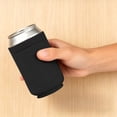 thumbnail image 5 of 12oz Standard Can Sleeves,Nylon Insulators Sleeve,Durable Standard Can Covers,Non-slip Cooler Beverages Holder Can Coolier Sleeves for Insulated Drinks and Cold Beverage(5.1x2.7")(Black), 5 of 9