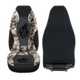 thumbnail image 4 of Garronmavis Front Car Seat Cover Hunting Forest Wolves 2 Pack Breathable Car Seat Cover of 2 Elastic Interior Accessories Easy to Install Universal fit for Most of SUV,Sedan,Trucks, 4 of 7