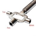thumbnail image 5 of Locksmith Tools Multi-Purpose Lock Cylinder Auxiliary Adjustment Rod Lock Cylinder Gauge Cam Turner, 5 of 5