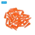 thumbnail image 3 of Uxcell Stacked Fishing Beads, 30 Pack Plastic Fishing Bead Lure Tackle Inline Making Supplies, Orange, 3 of 5