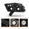thumbnail image 6 of For 2004-2015 Nissan Titan/04-07 Armada Black Headlights Headlamps Left+Right, 6 of 7
