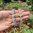 thumbnail image 2 of DUBSS Iced Out Heart Bracelets for Women Baguette Prong Setting Bangles Hip Hop Jewelry, 2 of 6