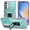 Grey Green, variant on For Samsung Galaxy S25 Edge 5G Slim Fit Shockproof Hybrid with Slide Camera Cover & Rotated Ring Kickstand, [Military-Grade] Phone Case For Samsung Galaxy S25 Edge 5G 6.7",Pink,For Galaxy S25 Edge 5G