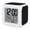 Black, variant on Abstract Polka Dot Digital Alarm Clock for Bedrooms,Smart LED Alarm Clock with 7 Color Changing Night Light,Geometric Dotted Stripes Modern Grey Silent Wake Up Clocks for Sleep Study 3.2"x3.2"