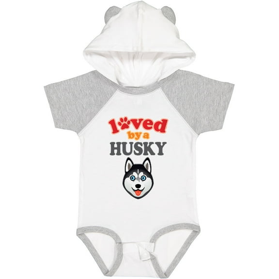 Inktastic Husky Dog Lover Boys or Girls Baby Bodysuit
