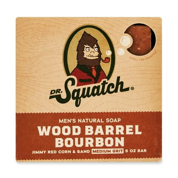 Dr. Squatch - Natural Bar Soap - Wood Barrell Bourbon - 5 oz.