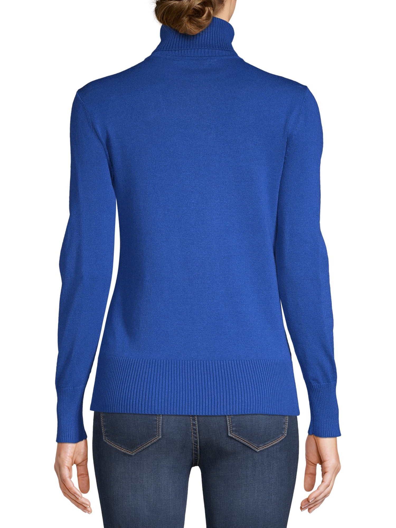 Time and Tru Women's Turtleneck Sweater 