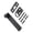 Black, variant on Barn Slide Latches Door Bolt Lock Bathroom Home Security Metal Concealed Door Latches Doors Security Locks