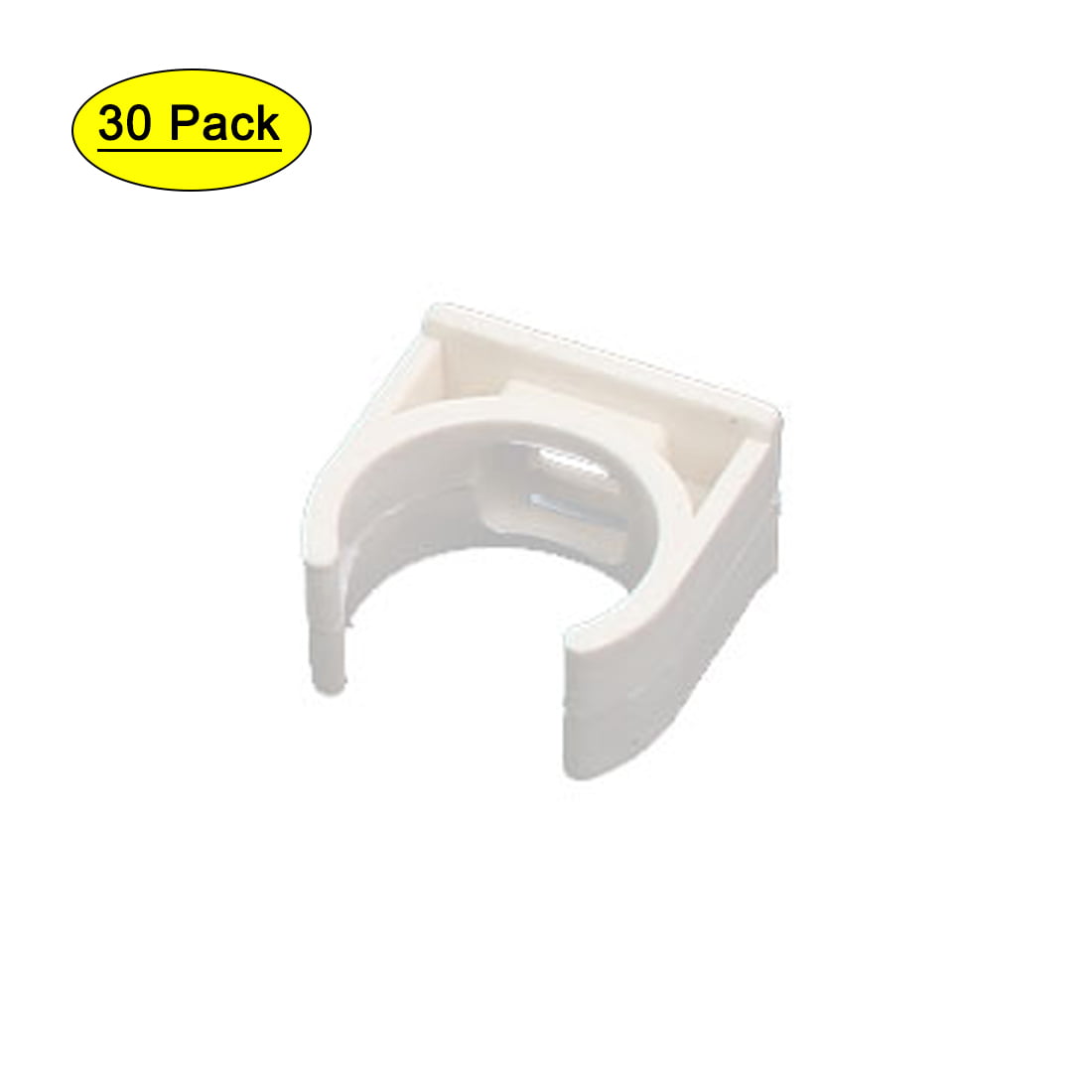 Hose Pipe Clamps Tube Clips Hand Tool Fitting Water Fuel Oil Pipe Tube PVC White 
