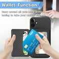 thumbnail image 5 of for Samsung Galaxy A56 5G Wallet Case, Built-in Card Holder, RFID Blocking, PU Leather Kickstand, Back Flip Magnetic Closure, Durable Shockproof Magnetic Car Phone Cover for Women and Men,Black, 5 of 10