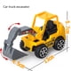thumbnail image 3 of Vehículos de ingeniería de simulación para niños, excavadora de camión, modelo automático, juguetes educativos, excavadora 6 uds Methold WJ3242-00, 3 of 7