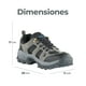 thumbnail image 4 of Botas de Senderismo Casuales para Mujer Color Gris Talla 23.5 (MX), 4 of 9