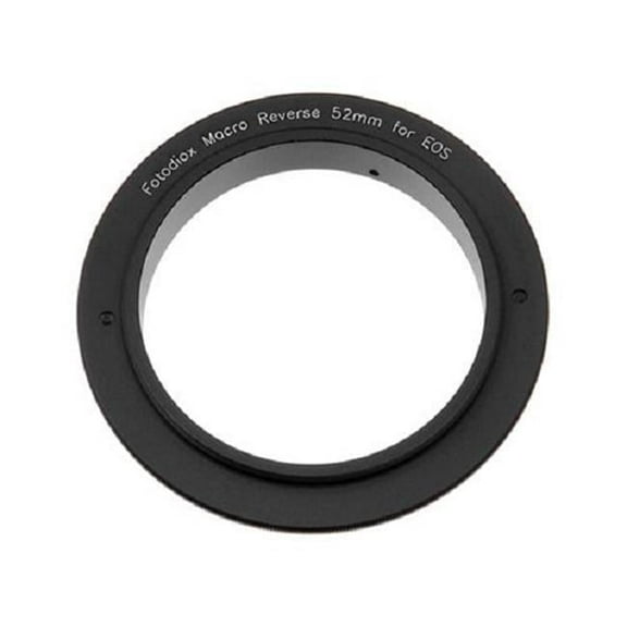 52 mm Macro Reverse Adapter for Mounting Lenses with Cameras Filter Thread