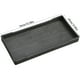 thumbnail image 2 of Bandeja rectangular de plástico para agua | Bandeja antideslizante para vasos, platos, comida | Diseño de borde elevado, duradero, asas | Decoración versátil, hotel, cafetería, salón | 1 Cuenta, 2 of 5