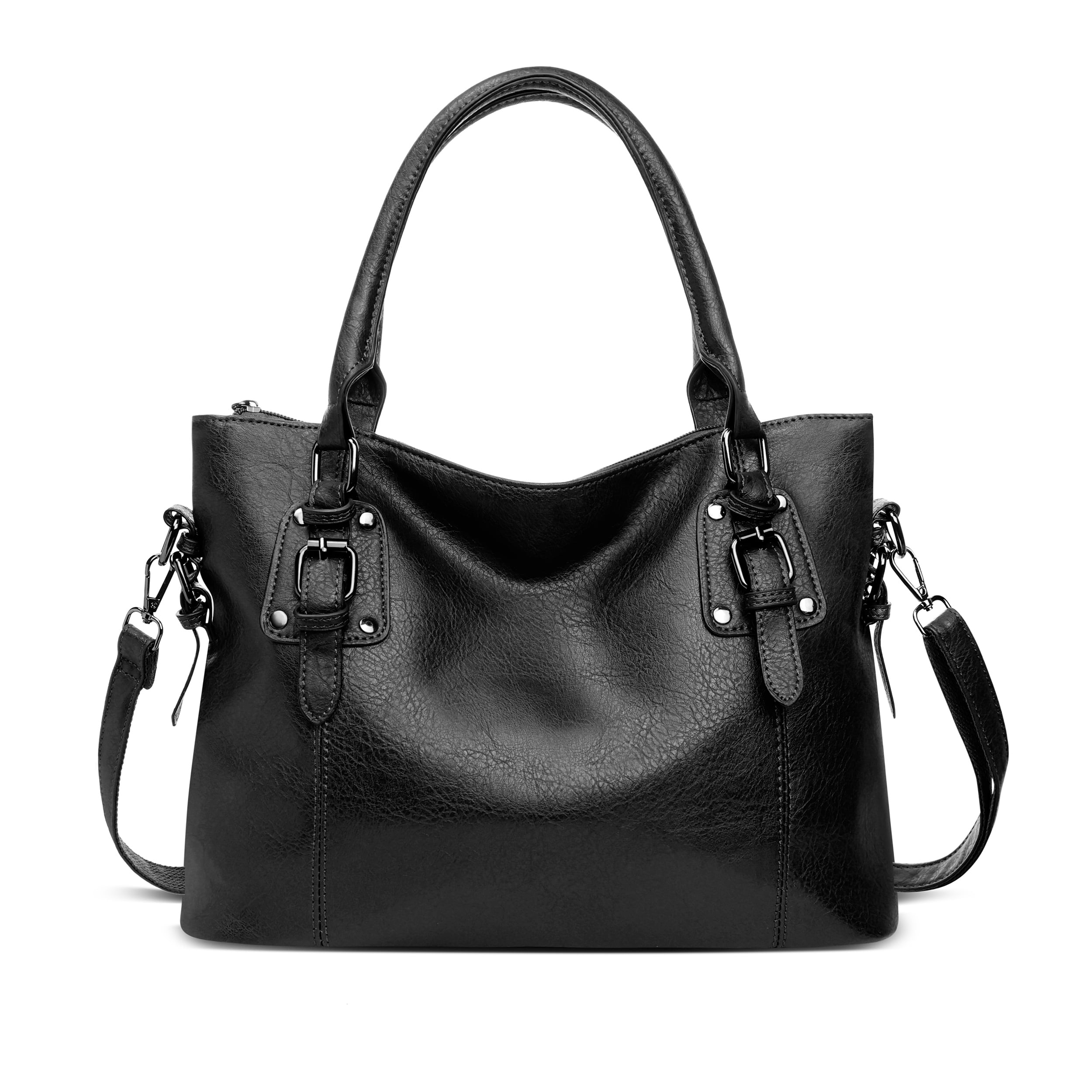 SWQZVT Women Tote Bag Handbags PU Leather Fashion Hobo Bag Large