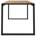 thumbnail image 2 of vidaXL Garden Table with U-shaped Legs 140x80x75 cm Solid Wood Acacia, 2 of 5