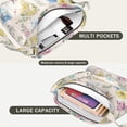thumbnail image 4 of Romantic Cheetah Pattern Belt Bag – Vintage Animal Print Fanny Pack with Dynamic Style, 4 of 5