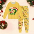 thumbnail image 2 of 67 shirt B'oys Themed Long Sleeve Pajama Cozy Holiday Print Loungewear For K'ids Festive Family Sleepwear Outfit Soft Blend Two Piece Pajamas For C'hildren, 2 of 3