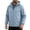 #Light Blue, variant on Fanshiluo Men's Hooded Full‑Zip Windbreaker Jacket, Lightweight Long Sleeve Water‑Resistant Casual Outerwear Coat for Men,L,Big and Tall Men