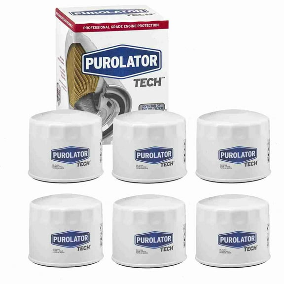 6 pc Purolator TECH TL15313 Engine Oil Filters for 1069 21069 25324052 27099 27099MP 31069 37099 47099 51069 57099 61069 61857099 67099 7099 84099 91099 97099 AL8873 B1438 C5313 CF509 CF509AP COS8873