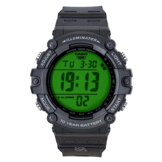 Casio Men's Edifice EFR523PB-1AV Black Plastic Quartz Watch with