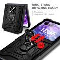 thumbnail image 4 of NGB SUPREMACY For Motorola razr 2024/2025 Phone Case Built-In Kickstand Ring Holder Magnetic Car Mount Shockproof Military Protective Moto razr 2024/2025 Case Cover, 4 of 8