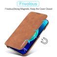 thumbnail image 5 of SaniMore for iPhone 14 Plus 6.7" Case [RFID Blocking], Camera Protection Card Slot Ultra-Thin PU Leather Magnetic Wallet Cover with Practical Bracket Shockproof Protective Shell, Brown, 5 of 7