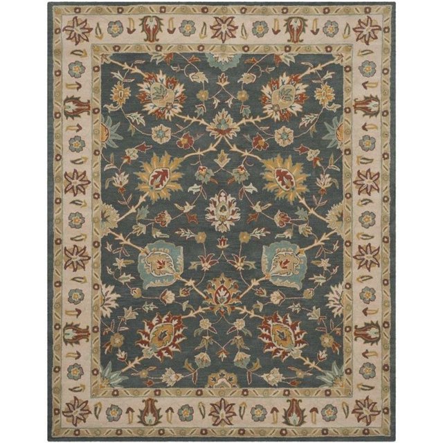 Safavieh Classic Dark Grey Traditional Rug - 5' x 8'