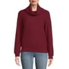 The Get Women's Cowl Neck Ribbed Top