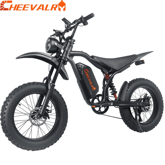 3000W(Peak)37 MPH Cheevalry G20 Electric Bike, 48V 20AH 20" *4 Off-Road Fat Tire Mountain E-bike