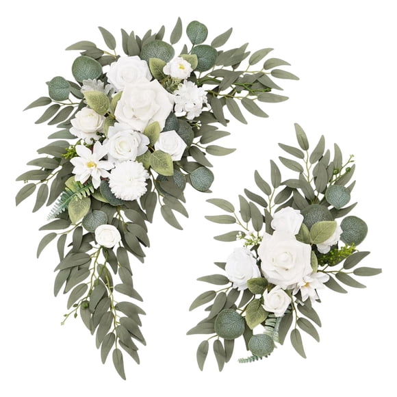 tredstone Wedding Arch Flowers Artificial Floral Swag Integrated Rustic Style Decorative Arrangement Decorating Decorative Rustic