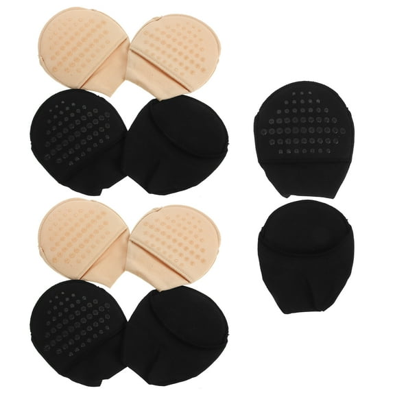 Foxnovo sport socks Anti-Slip Black 5 Pairs Women