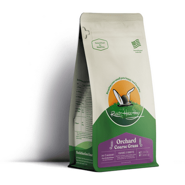 Rabbit Hole Hay, Ultra Premium Coarse Orchard Grass; 24oz bag
