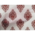 thumbnail image 5 of oneOone Cotton Cambric Maroon Fabric Block Craft Projects Decor Fabric Printed By The Yard 56 Inch Wide-GE, 5 of 5