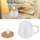 thumbnail image 4 of Taza resistente al calor elegante taza de leche de 400 ml para oficina para el hogar Amonsee Otros, 4 of 8