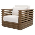 thumbnail image 4 of Safavieh Tortuga Eucalyptus Wood Accent Chair in Natural / White, 4 of 17