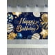 thumbnail image 1 of 1pc Balloon Print Happy Birthday Background Cloth, Decoration Birthday Hanging Decoration For Birthday Party, 1 of 5
