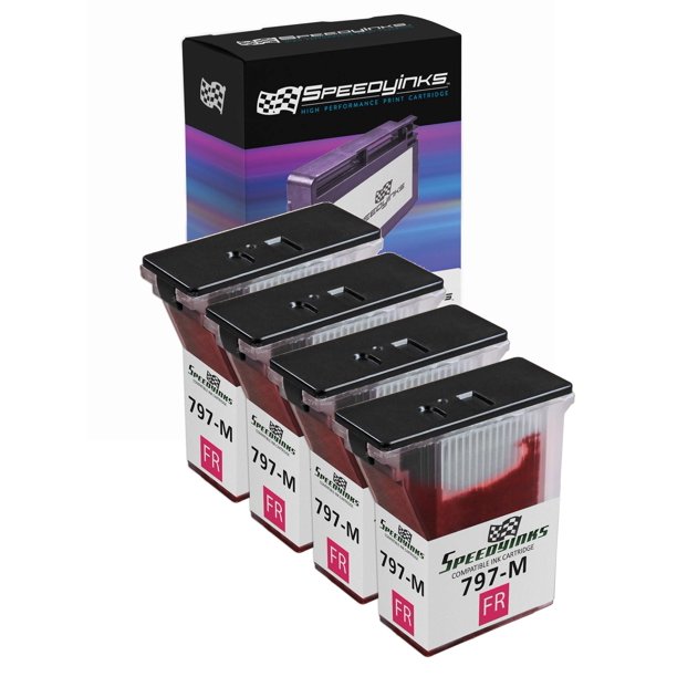 SPEEDYINKS Compatible Ink Cartridge Replacement for Pitney Bowes 797M