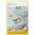 thumbnail image 1 of Wilton 6.5 x 6.5 x 3-Inch Iridescent Cupcake Treat Boxes with Window, 3-Count, 1 of 4