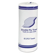 GEN SOD415593 11 in. x 7.8 in. 2-Ply Kitchen Roll Towels - White (30 Rolls/Carton)