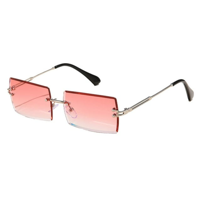 Lunettes Rétro pour Femmes à Teinte, Protection des Verres, Verres Rouges pour les Jambes