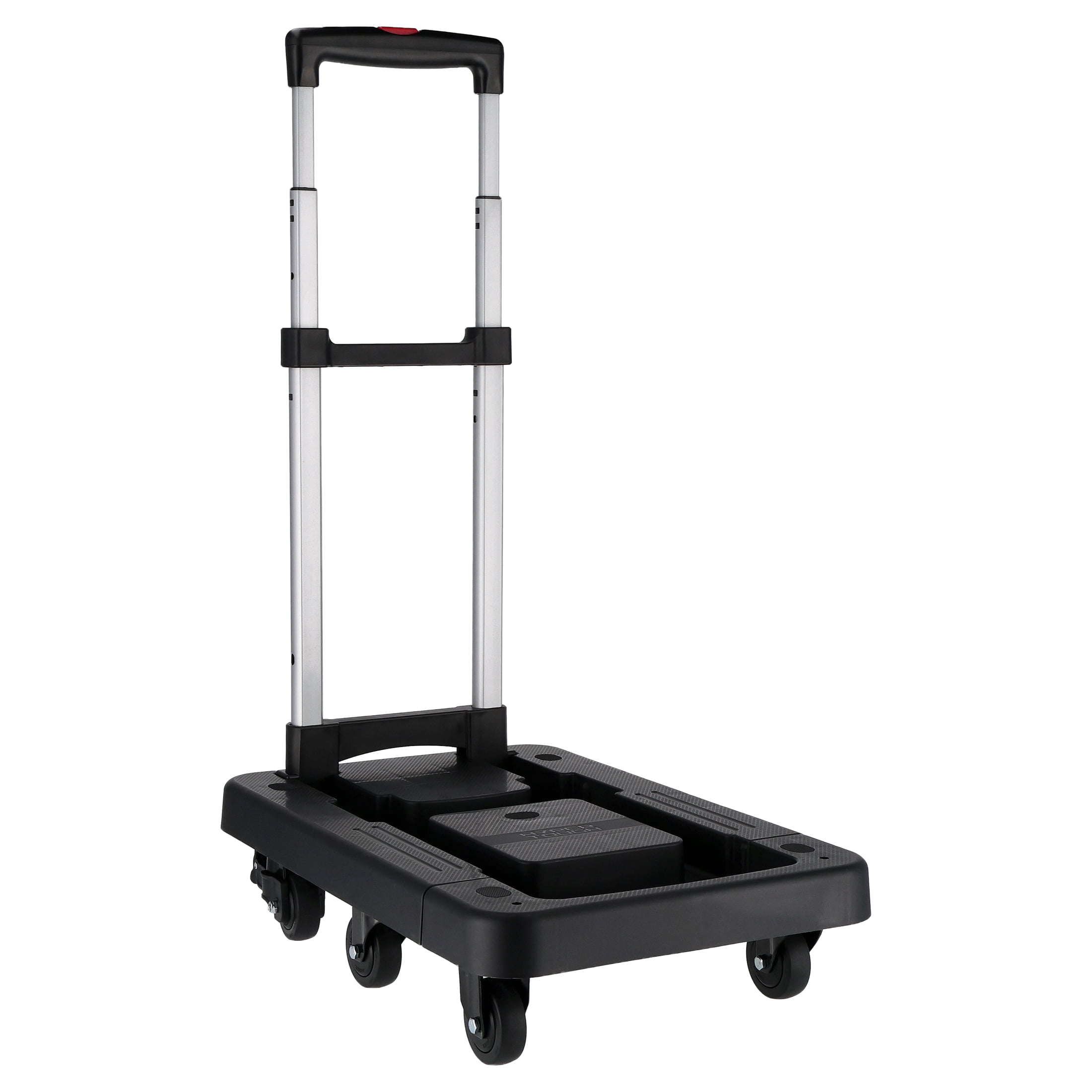 Hyper Tough Adjustable Folding Hand Truck with Aluminum Frame, 500 lb Capacity