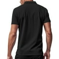 thumbnail image 3 of Lumivie Workout Muscle Shirts For Men Gym Men'S Tops Dressy Casual Plus Workout Tshirts For Men Loose Fit Plus Size Blouses For Men Business Casual 3X Mens T Shirts Graphic Under 10, 3 of 5
