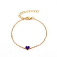 thumbnail image 4 of Xihbxyly Pulsera de Moda para Mujer con Forma de Corazón, Color Melocotón, con Aceite, Minimalista, Versátil y con Cadena de Tenis., 4 of 4