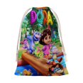 thumbnail image 1 of Dora-South Park Bolsa de regalo con cierre de cinta navideño para decoración de Navidad, 20 cm × 31 cm., 1 of 6