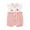 #06, variant on Busydd Baby Girl Clothes Short Sleeve Round Neck Toddler Romper Comfy Summer Cotton Newborn Girl Clothes Cute Print Button Infant Girl Rompers 9 Months